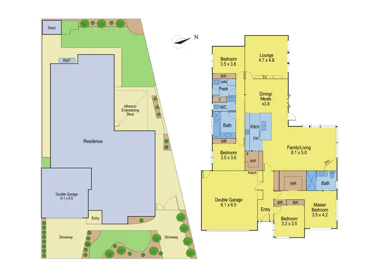 Floorplan of Homely house listing, 6 Whalley Road, Armstrong Creek VIC 3217