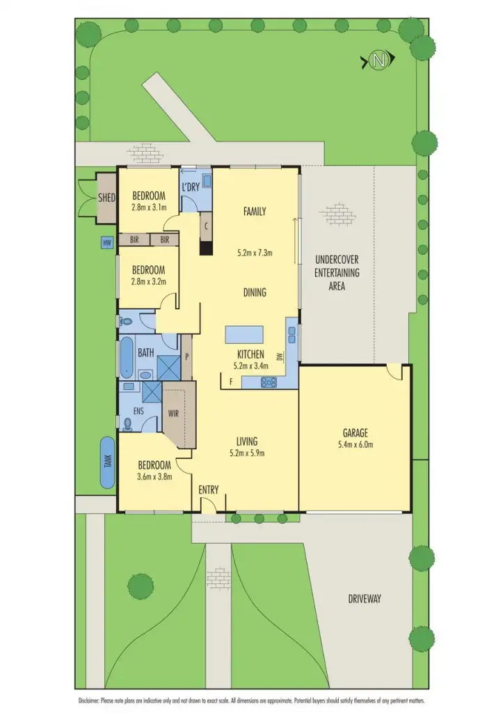 Floorplan of Homely house listing, 25 Morrow Crescent, Leopold VIC 3224