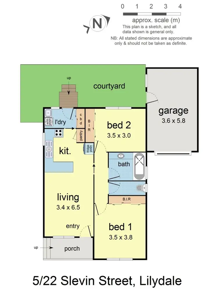 Floorplan of Homely unit listing, 5/22 Slevin Street, Lilydale VIC 3140