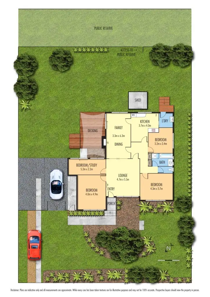Floorplan of Homely house listing, 32 Wilga Street, Mount Waverley VIC 3149
