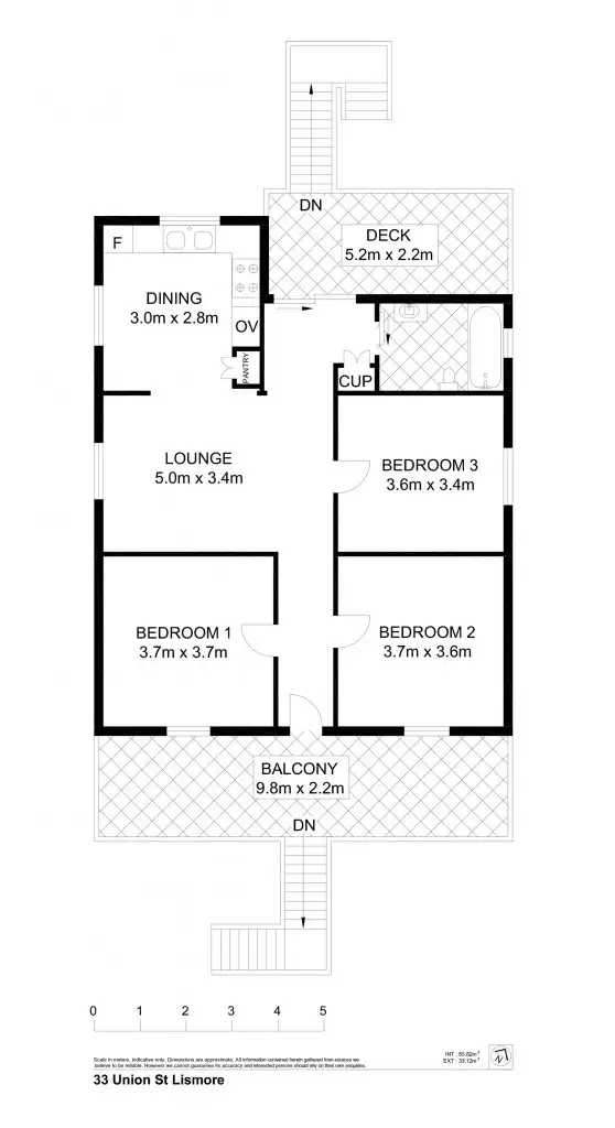 Floorplan of Homely house listing, 33 Union Street, South Lismore NSW 2480