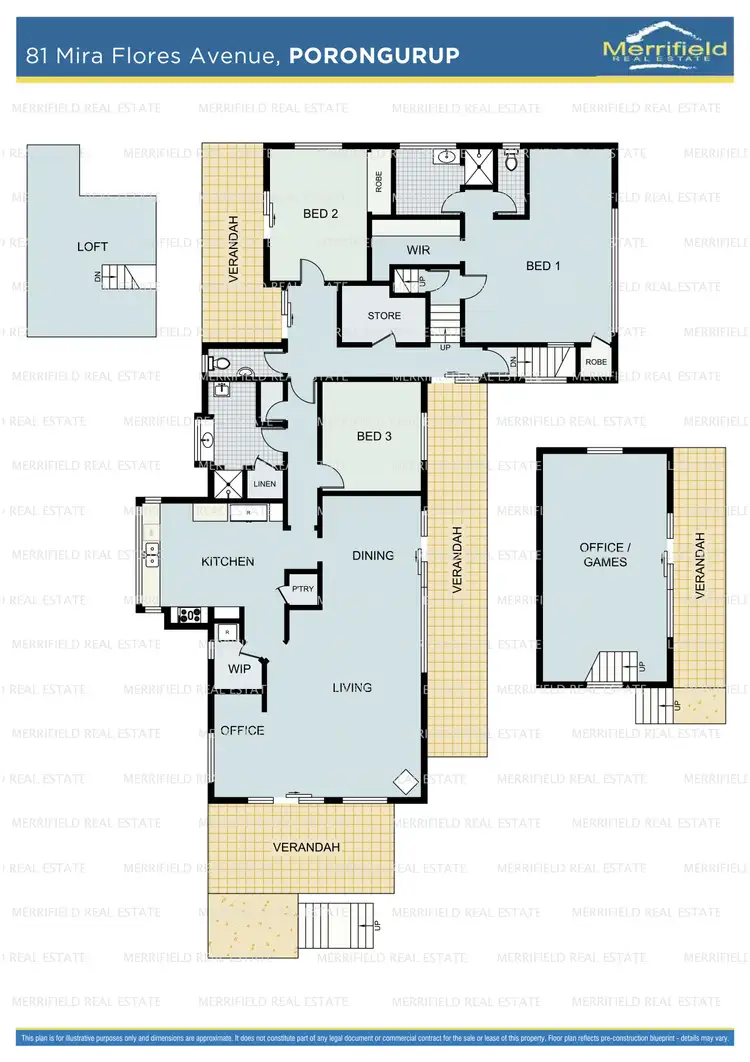 Floorplan of Homely house listing, 81 Mira Flores Avenue, Porongurup WA 6324