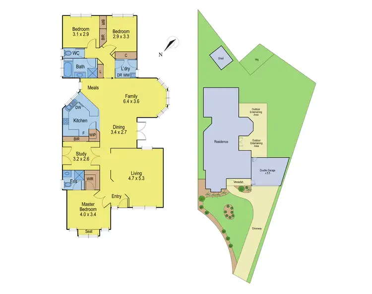 Floorplan of Homely house listing, 22 Banksia Place, Grovedale VIC 3216