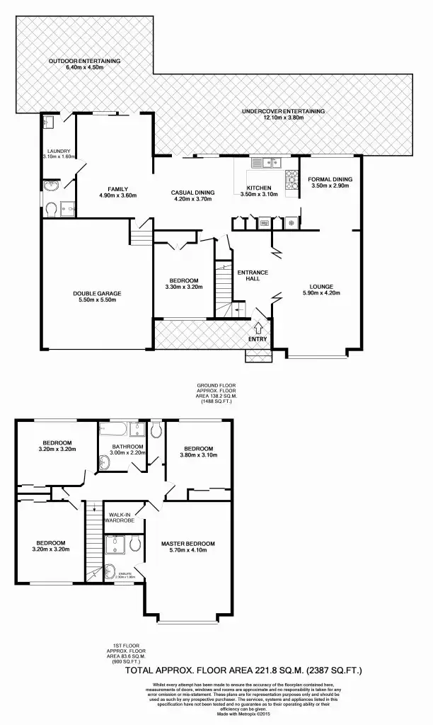 Floorplan of Homely house listing, 55 Shakespeare Drive, Winmalee NSW 2777