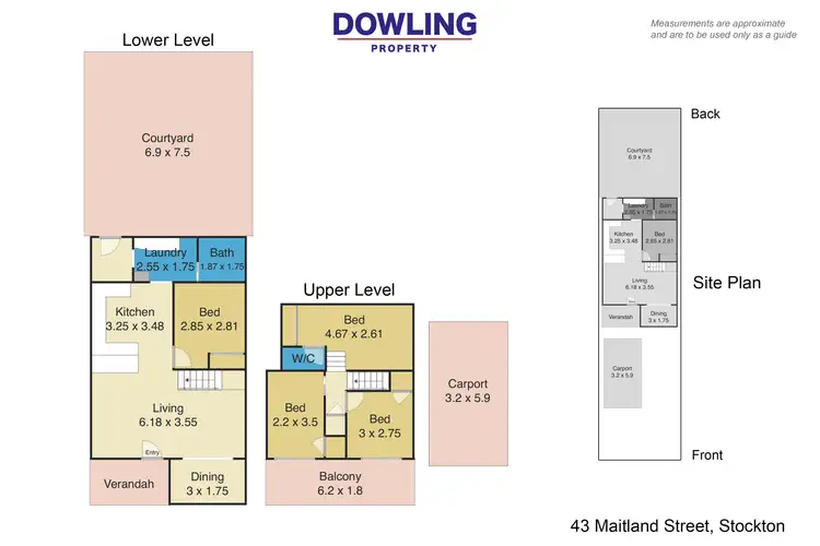 Floorplan of Homely house listing, 43 Maitland Street, Stockton NSW 2295