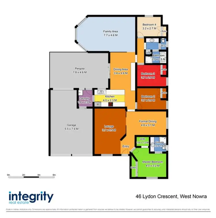 Floorplan of Homely house listing, 46 Lydon Crescent, West Nowra NSW 2541