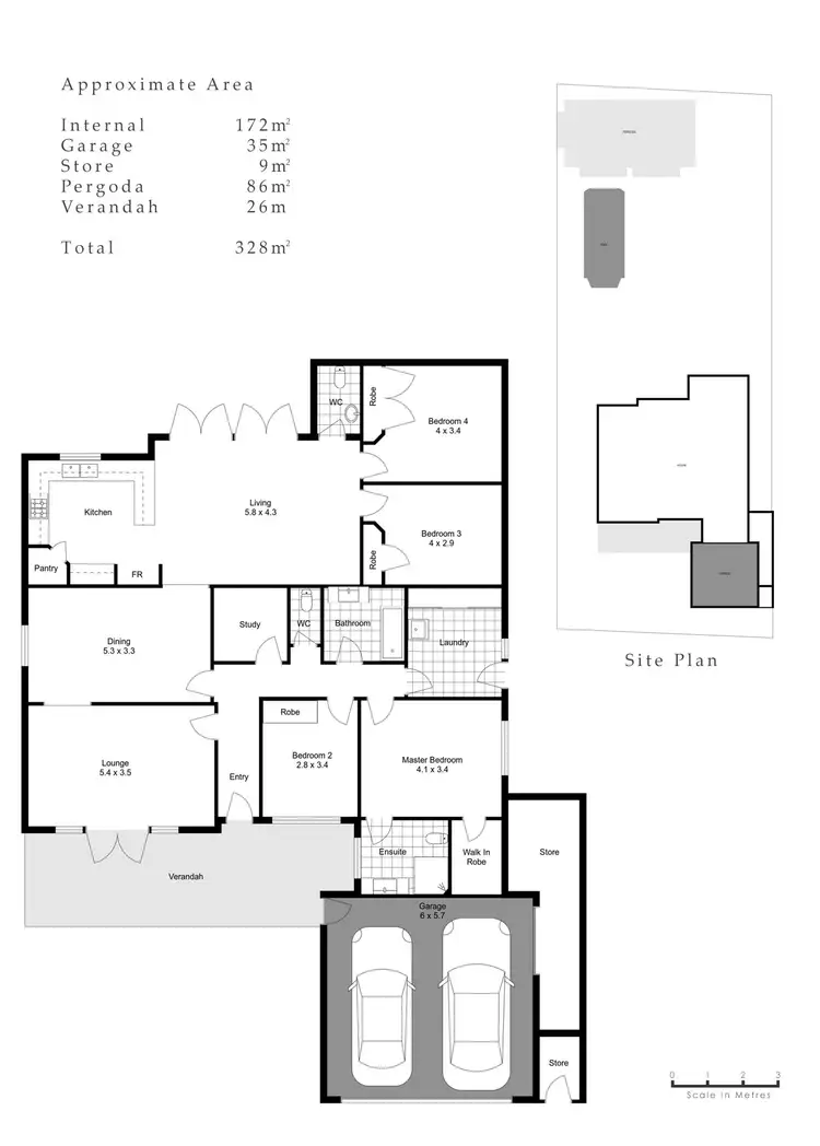 Floorplan of Homely house listing, 13 Hesford Avenue, Mount Pleasant WA 6153