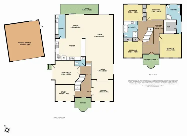Floorplan of Homely house listing, 8 Barellan Mews, Berwick VIC 3806