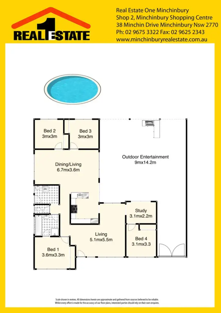 Floorplan of Homely house listing, 12 Stockholm Avenue, Hassall Grove NSW 2761