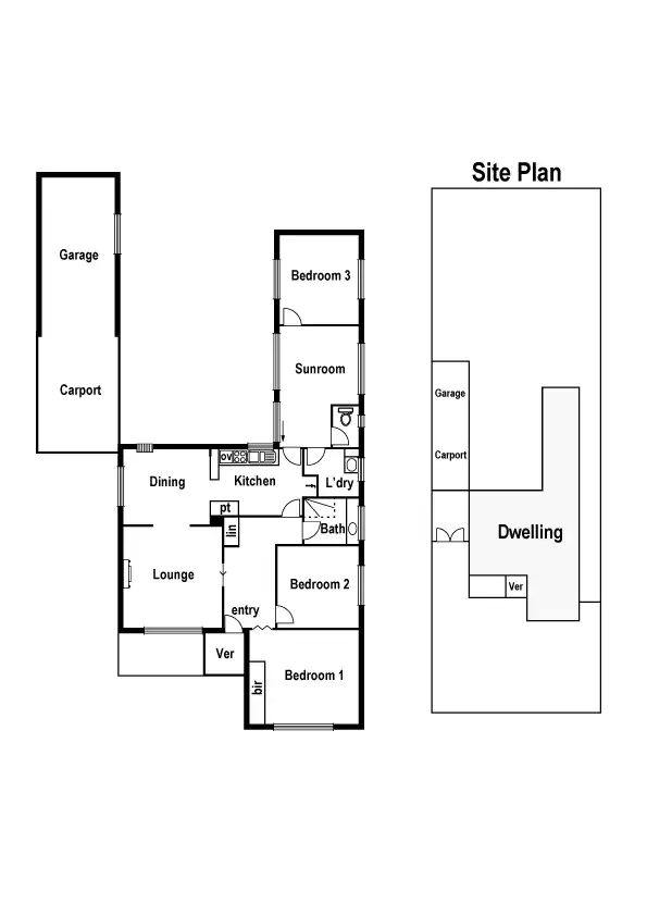Floorplan of Homely house listing, 60 Kinsale Street, Reservoir VIC 3073