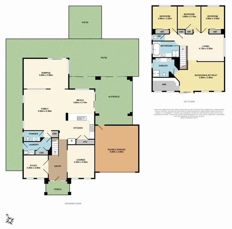 Floorplan of Homely house listing, 11 Carabeen Way, Lyndhurst VIC 3975