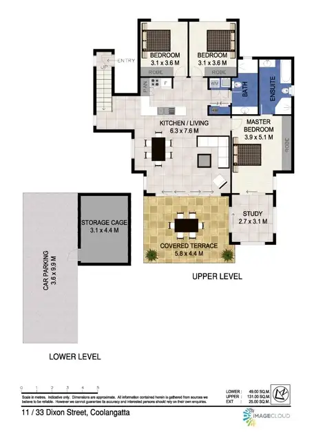 Floorplan of Homely unit listing, 11/33-37 Dixon Street 'Park Side View', Coolangatta QLD 4225