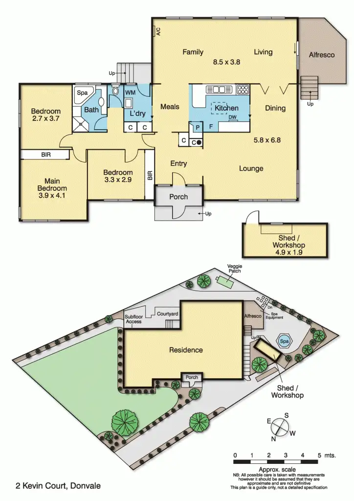 Floorplan of Homely house listing, 2 Kevin Court, Donvale VIC 3111