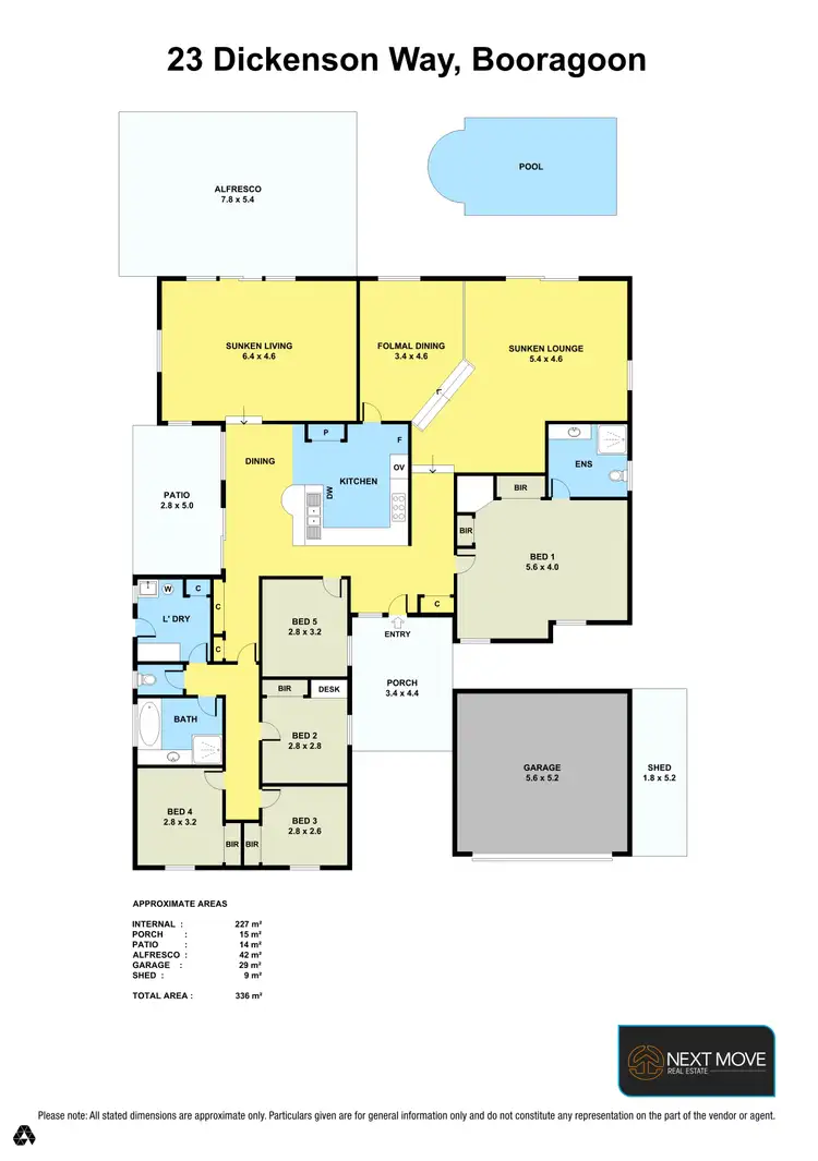 Floorplan of Homely house listing, 23 Dickenson Way, Booragoon WA 6154