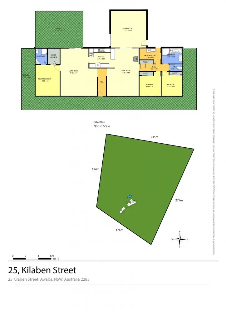 Floorplan of Homely house listing, 25 Kilaben Street, Awaba NSW 2283