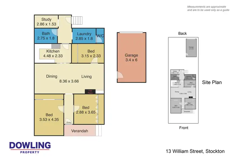 Floorplan of Homely house listing, 13 William Street, Stockton NSW 2295