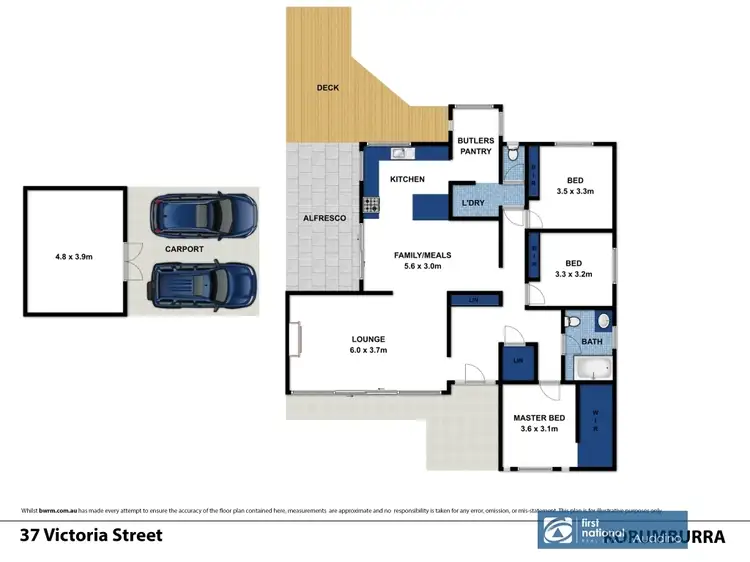 Floorplan of Homely house listing, 37 Victoria Street, Korumburra VIC 3950