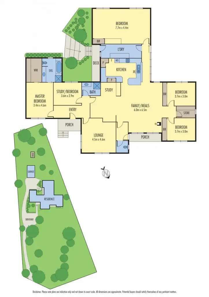 Floorplan of Homely house listing, 104 Hall Road, Warrandyte South VIC 3134