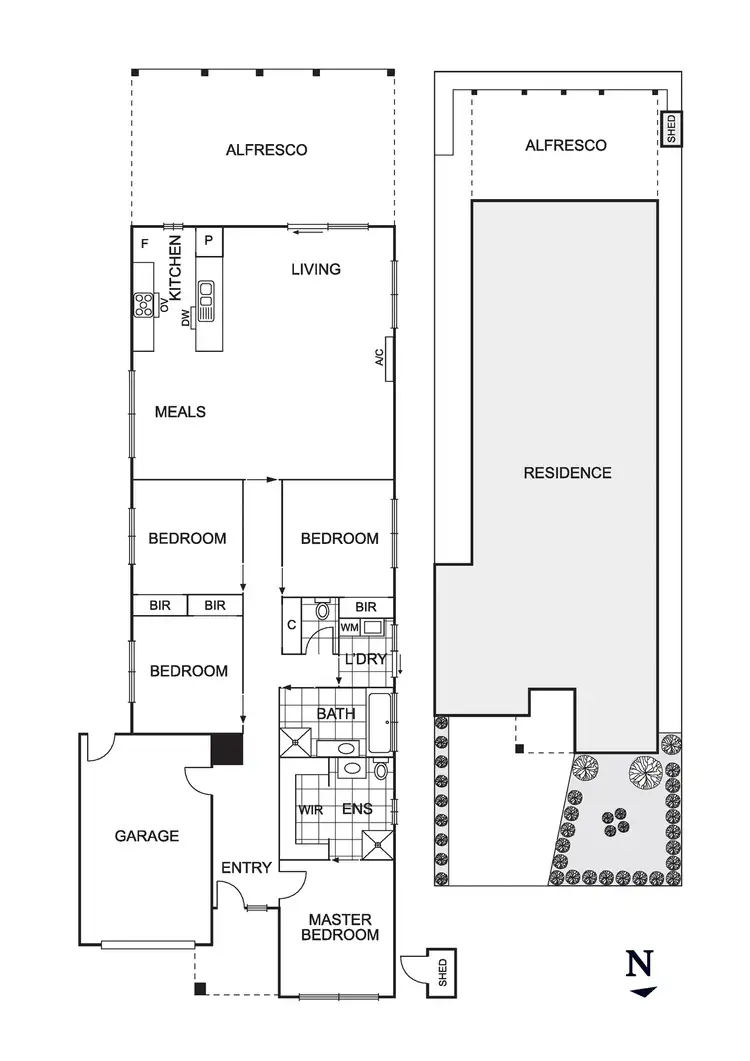 Floorplan of Homely house listing, 16 Tekin Terrace, Doreen VIC 3754