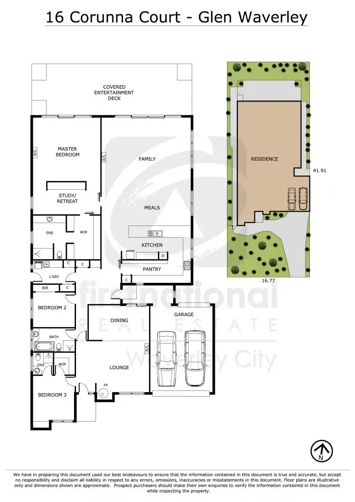 Floorplan of Homely house listing, 16 Corunna Court, Glen Waverley VIC 3150