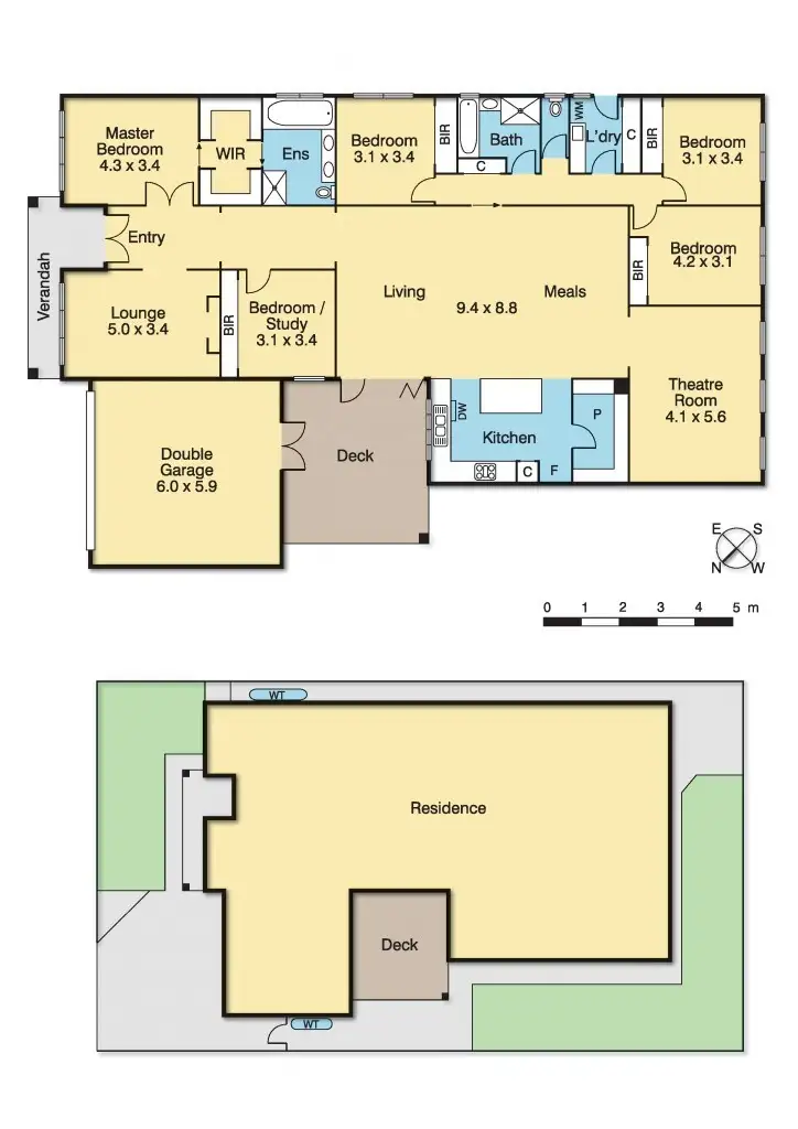 Floorplan of Homely house listing, 15 Kilburnie Drive, Mernda VIC 3754