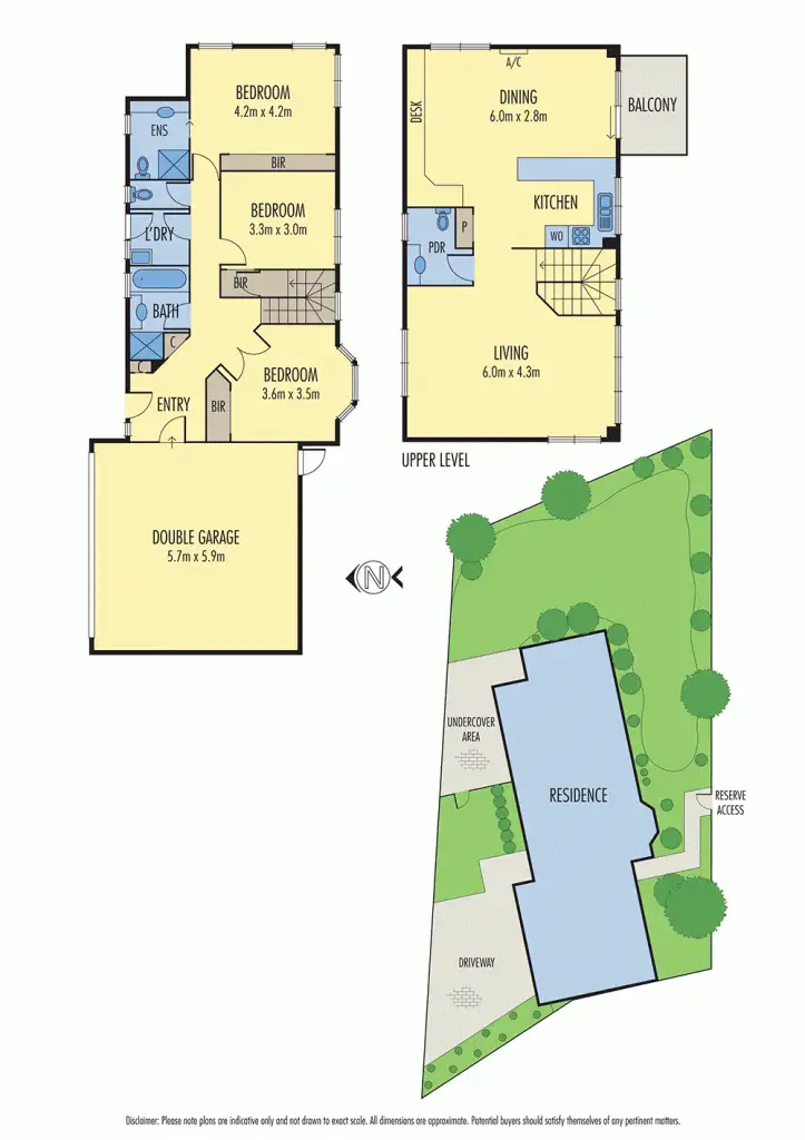 Floorplan of Homely townhouse listing, 30 The Boulevard, Patterson Lakes VIC 3197