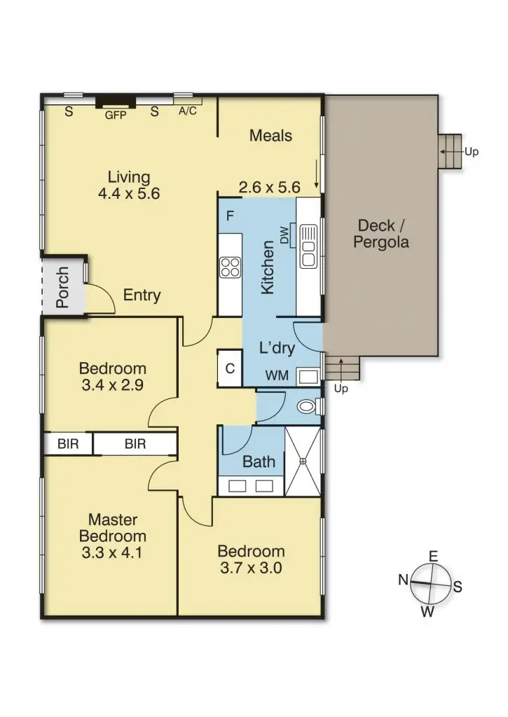 Floorplan of Homely house listing, 16 Leddy Street, Forest Hill VIC 3131