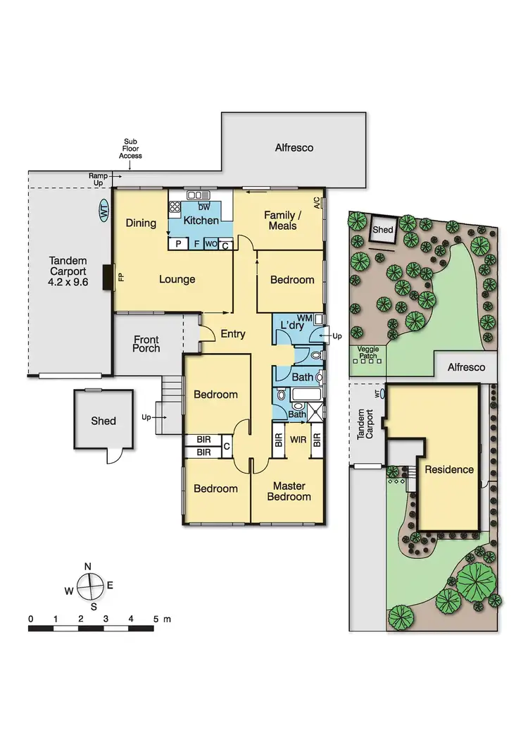 Floorplan of Homely house listing, 71 Arthur Street, Eltham VIC 3095