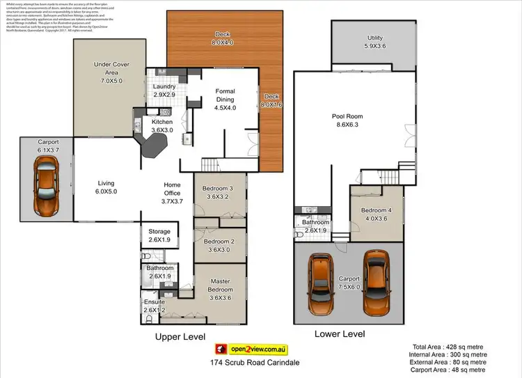Floorplan of Homely house listing, 174 Scrub Road, Carindale QLD 4152