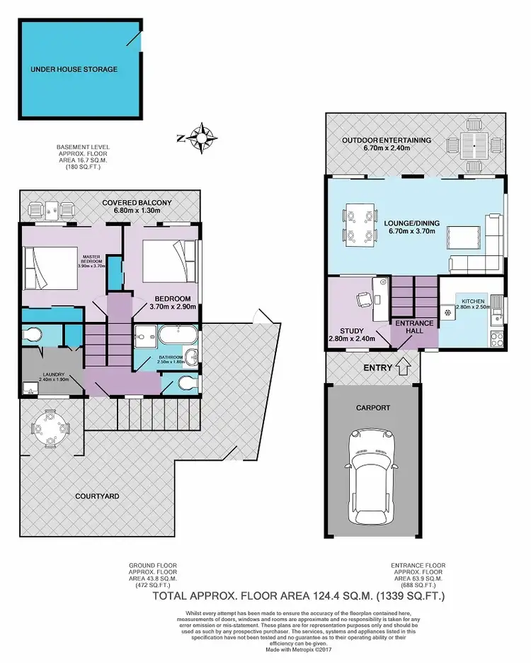 Floorplan of Homely townhouse listing, 4/5-9 Wyoming Avenue, Valley Heights NSW 2777