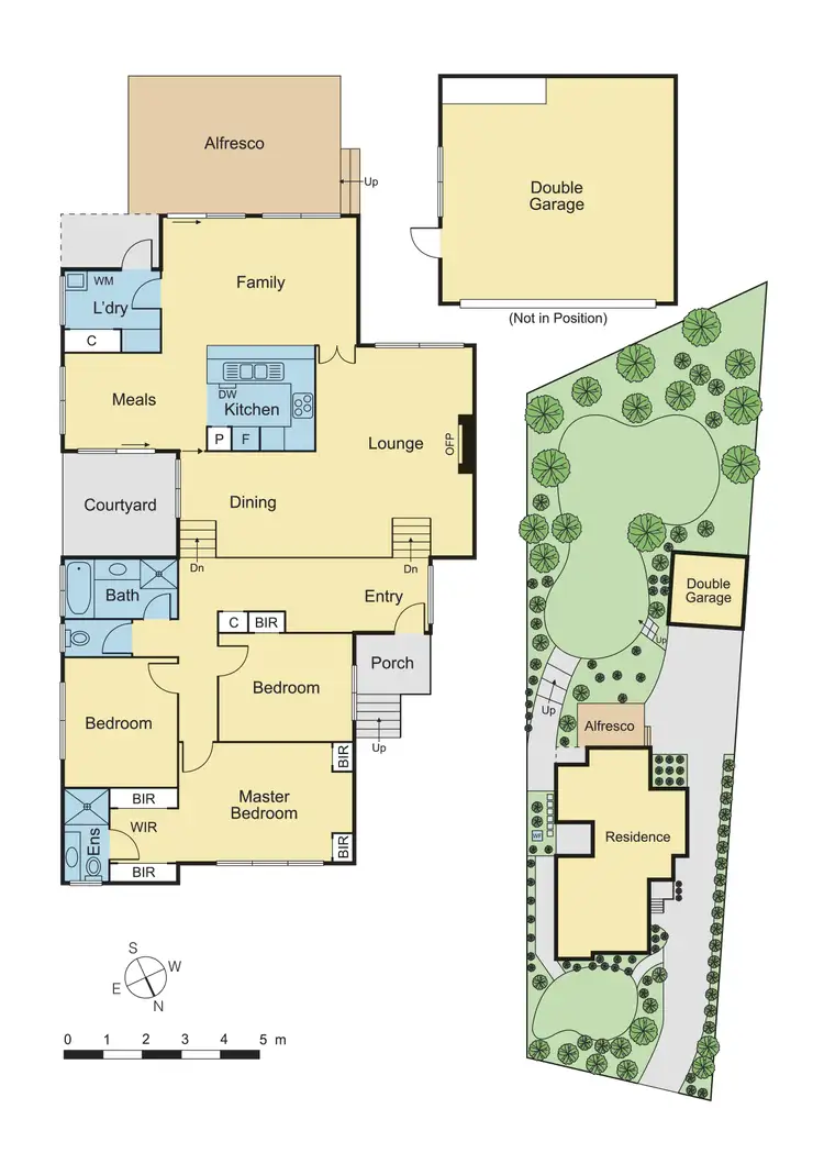 Floorplan of Homely house listing, 3 Ridgeview Street, Eltham VIC 3095