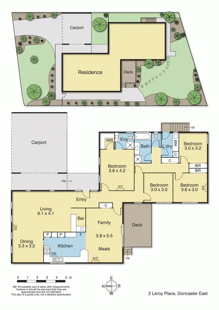 Floorplan of Homely house listing, 2 Leroy Place, Doncaster East VIC 3109