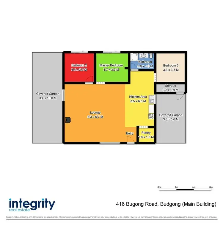 Floorplan of Homely rural property listing, 416 Bugong Road, Budgong NSW 2577