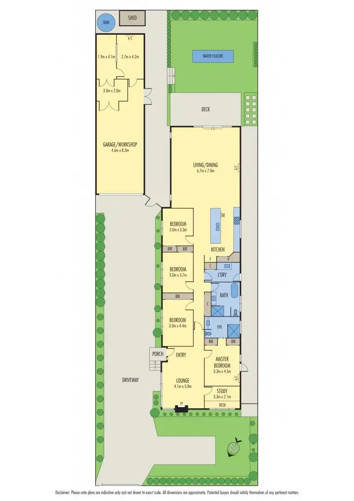 Floorplan of Homely house listing, 6 Elsie Grove, Chelsea VIC 3196