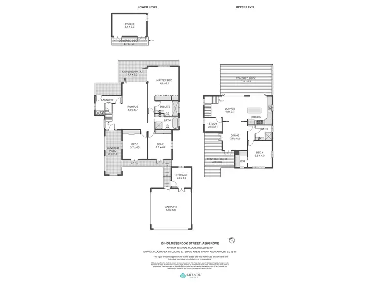 Floorplan of Homely house listing, 65 Holmesbrook Street, Ashgrove QLD 4060