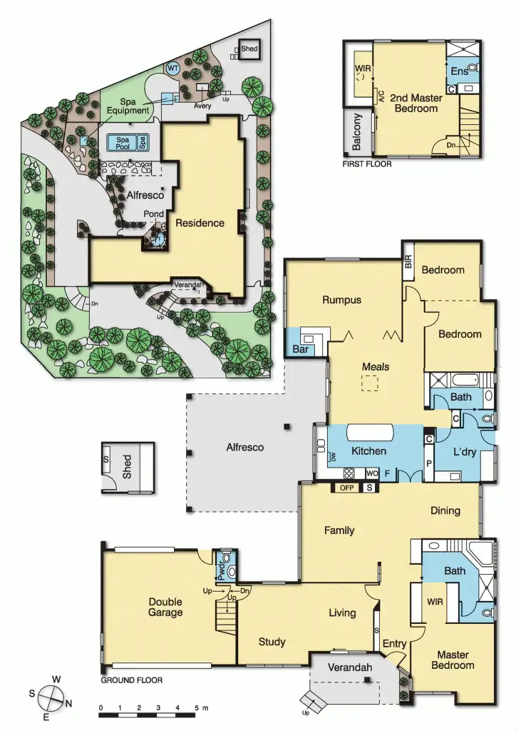 Floorplan of Homely house listing, 1 Hollyoak Rise, Eltham North VIC 3095