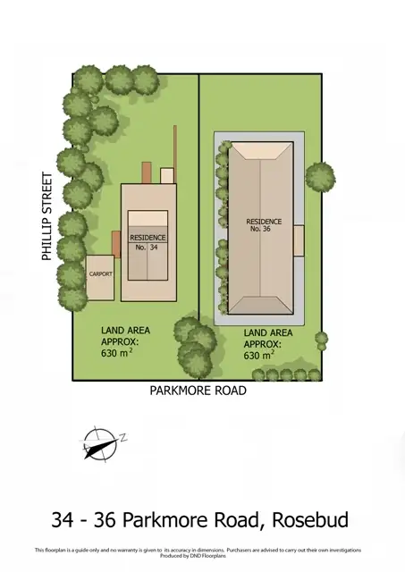 Floorplan of Homely house listing, 34 Parkmore Road, Rosebud VIC 3939