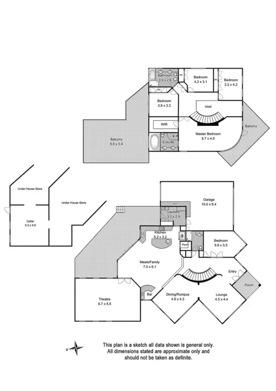 Floorplan of Homely house listing, 7A The Summit, Ringwood North VIC 3134