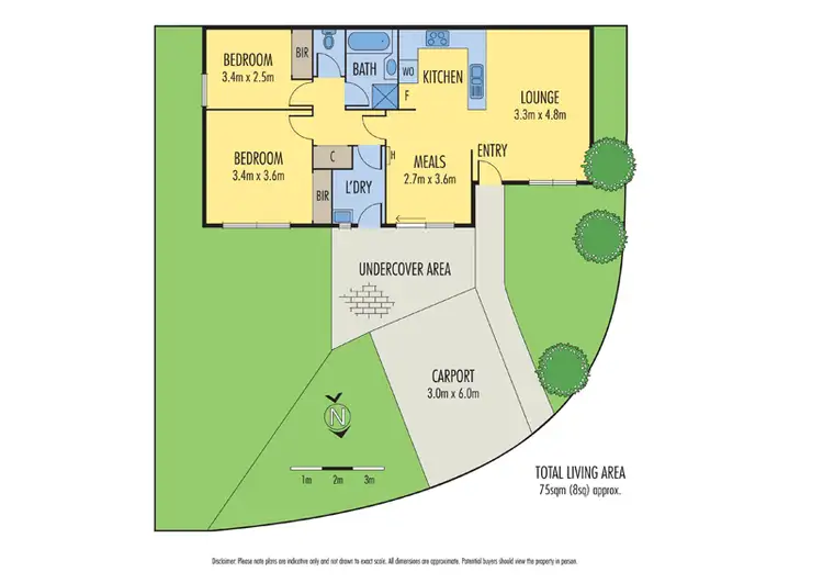 Floorplan of Homely unit listing, 10/81 Rufus Street, Epping VIC 3076