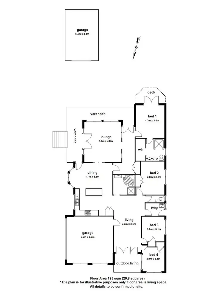 Floorplan of Homely house listing, 2 Silverleaf Place, Healesville VIC 3777