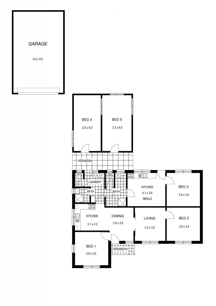 Floorplan of Homely house listing, 16 Dunkley Avenue, Firle SA 5070
