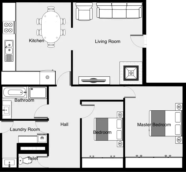 Floorplan of Homely house listing, 11 Friel Street, Buronga NSW 2739