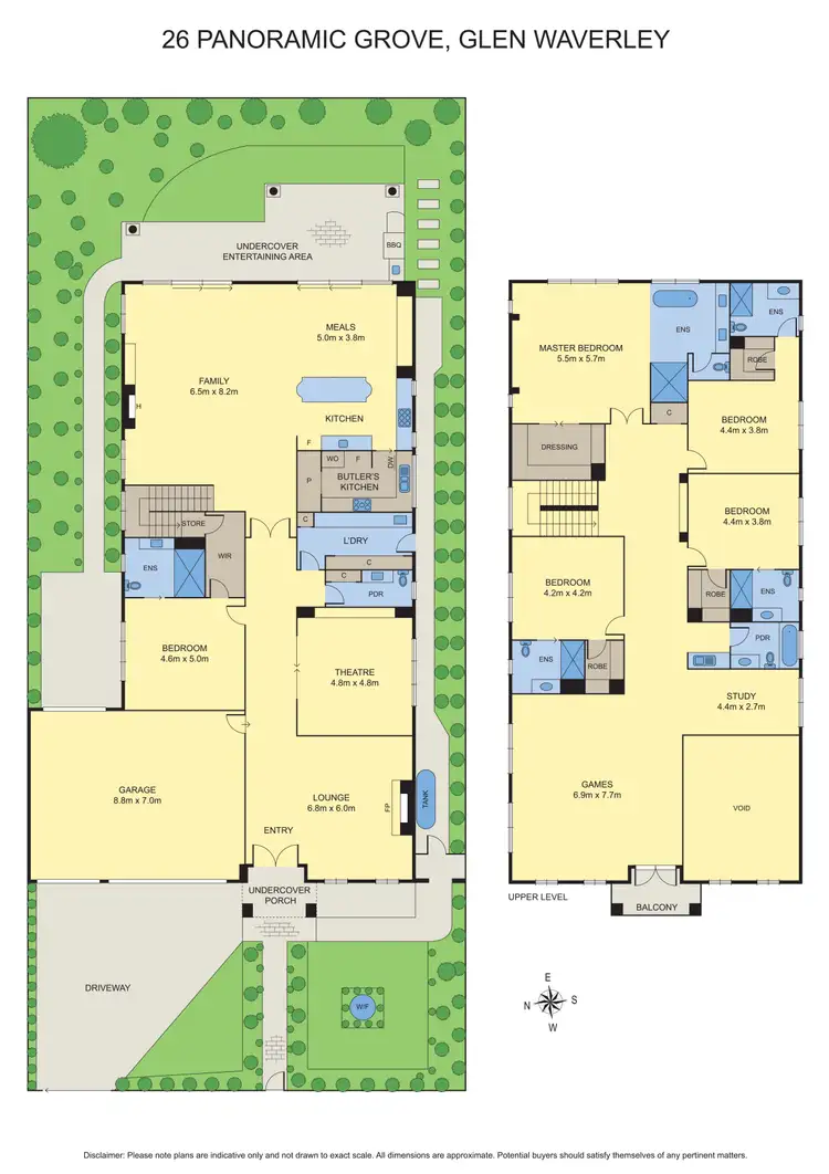 Floorplan of Homely house listing, 26 Panoramic Grove, Glen Waverley VIC 3150
