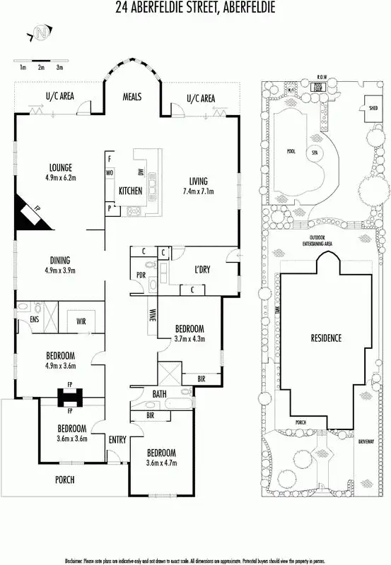 Floorplan of Homely house listing, 24 Aberfeldie Street, Aberfeldie VIC 3040
