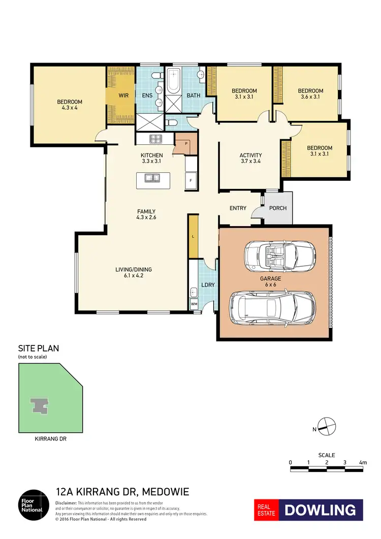 Floorplan of Homely rural property listing, 12A Kirrang Drive, Medowie NSW 2318