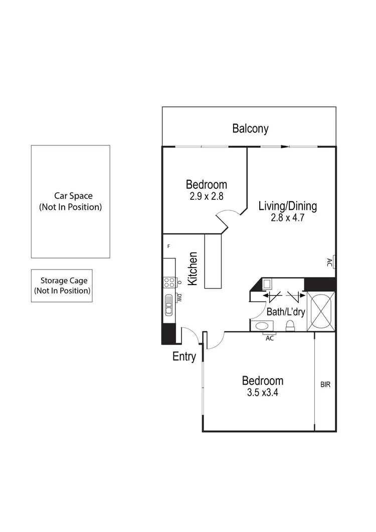Floorplan of Homely apartment listing, 39/115 Neerim Road, Glen Huntly VIC 3163