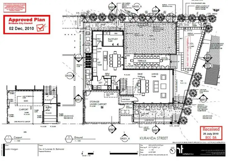 Floorplan of Homely land listing, 6 Kuranda Street, Balmoral QLD 4171