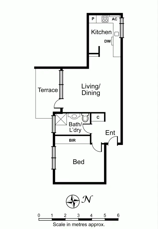 Floorplan of Homely apartment listing, 3/55 Northcote Road, Armadale VIC 3143