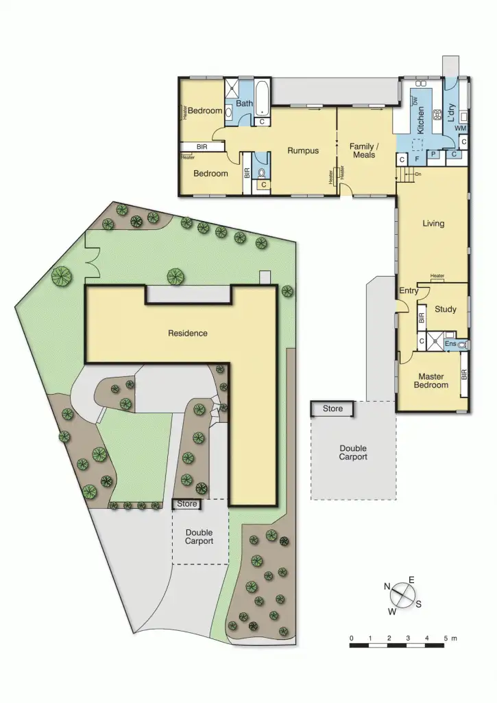 Floorplan of Homely house listing, 6 Talma Close, Eltham VIC 3095