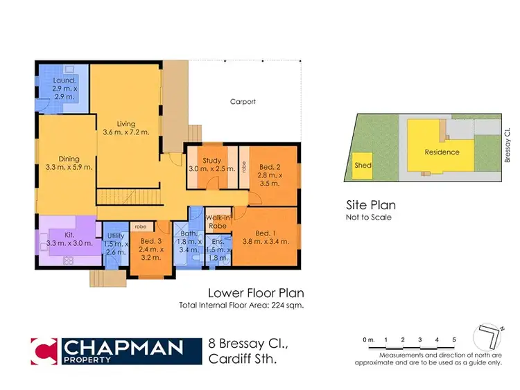 Floorplan of Homely house listing, 8 Bressay Close, Cardiff South NSW 2285